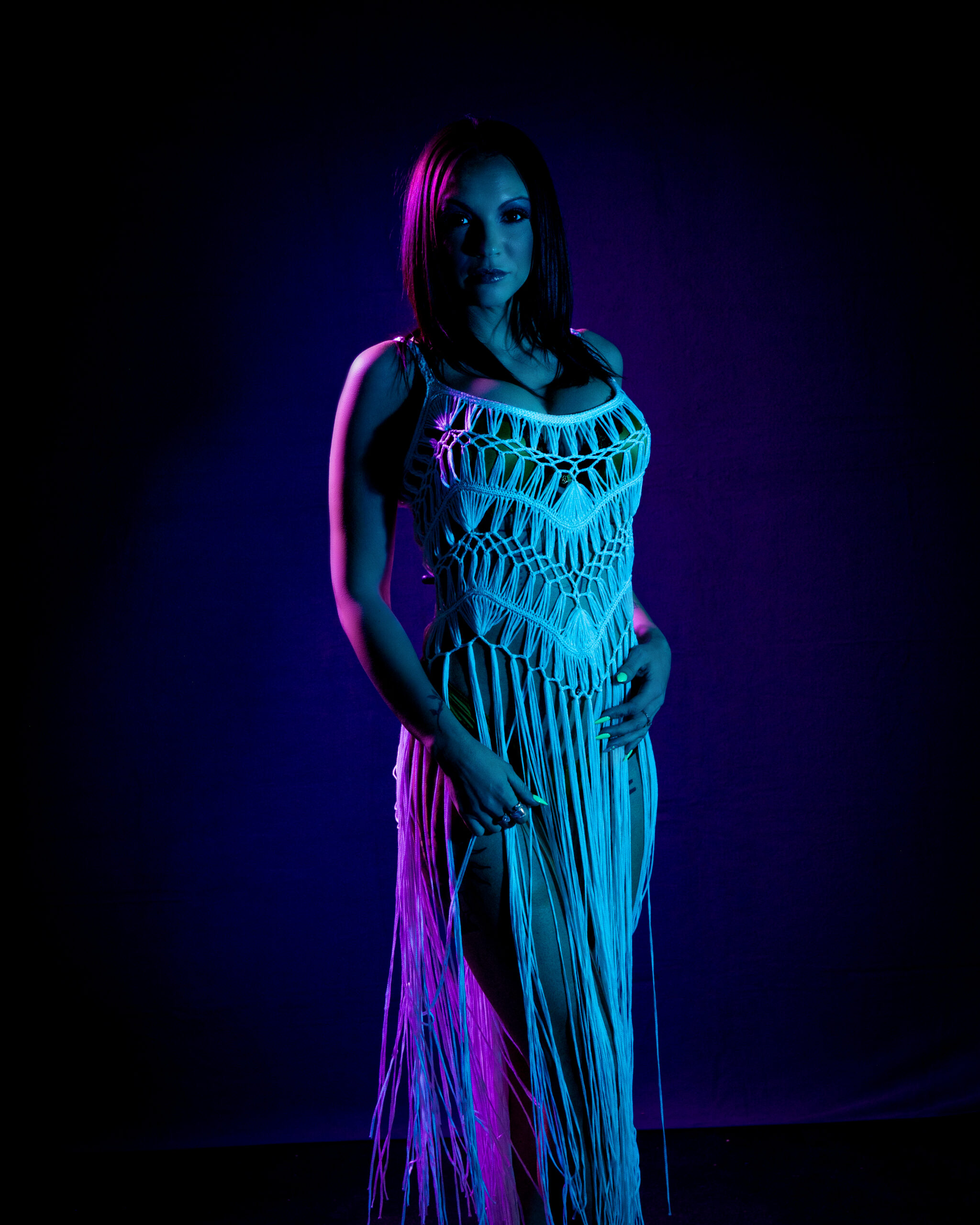 Bride styled together before an Indianapolis bridal boudoir photography session